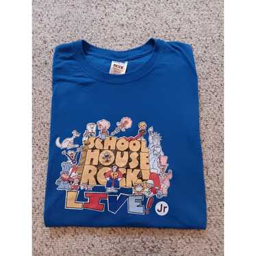 School House Rock Live Jr. Vintage Adult Tshirt 2… - image 1