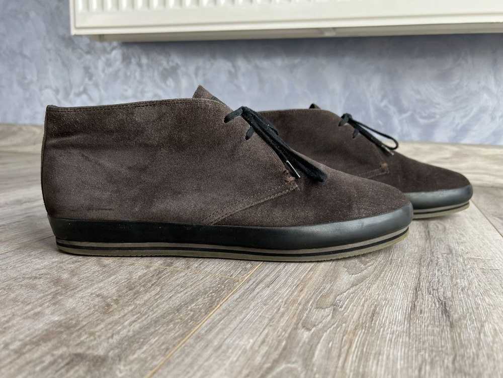 Prada PRADA MILANO Suede Lace Up Chukka Boots - image 7