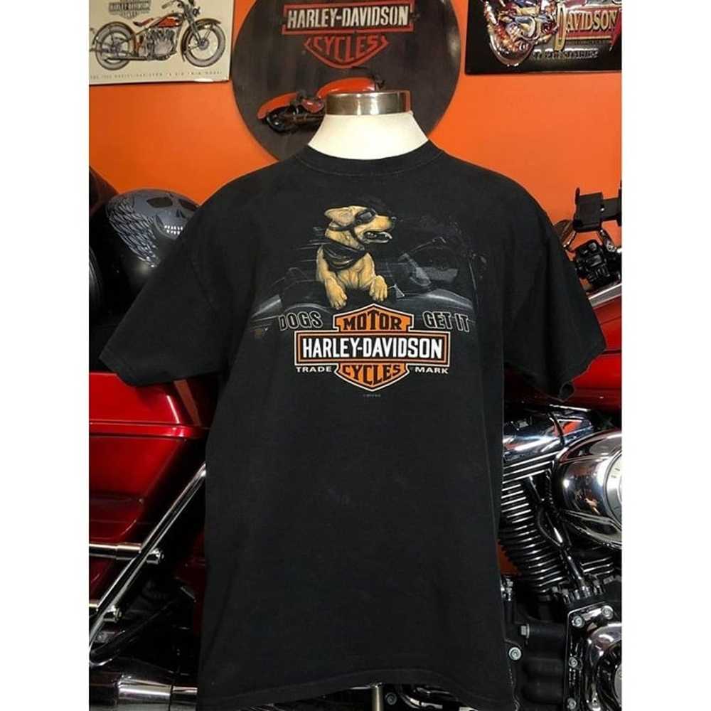 Harley Davidson T-shirt Large Men ST, CHARLES, IL… - image 4