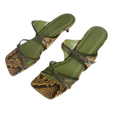 By Far Leather sandal
