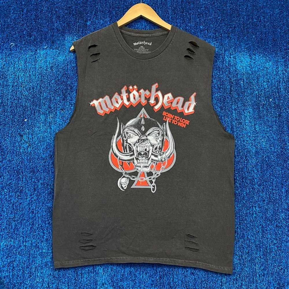 Motörhead Born to Lose Live to Win Distressed Tan… - image 1