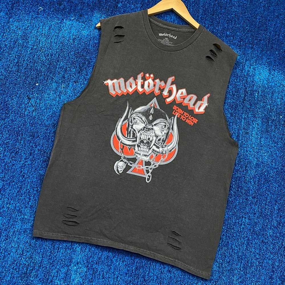 Motörhead Born to Lose Live to Win Distressed Tan… - image 3