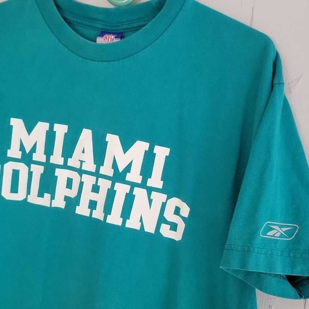 NFL Miami Dolphins Vintage Reebok Heavy Cotton Te… - image 3