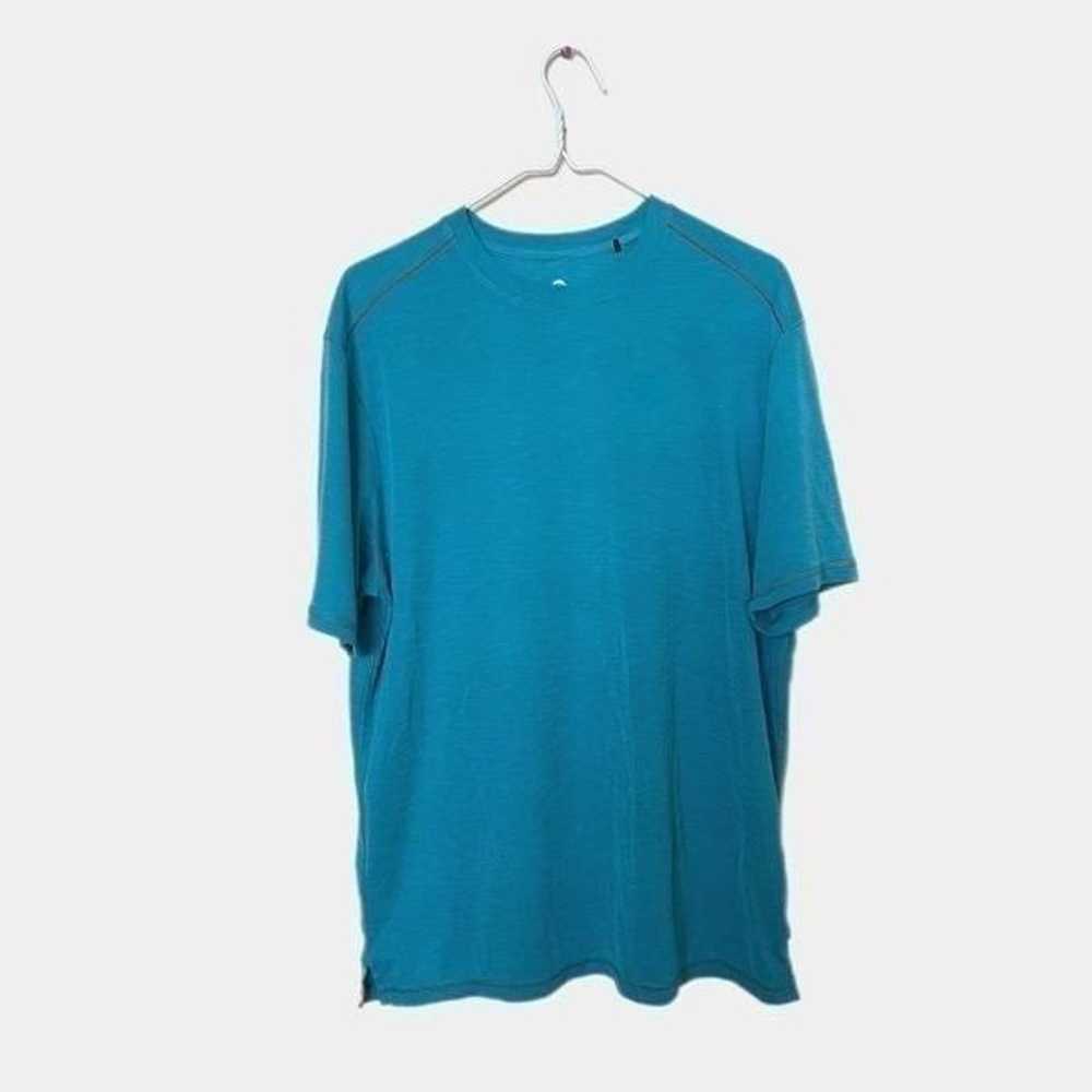 Tommy Bahama Men's T Shirt Blue Size  Medium 100%… - image 1