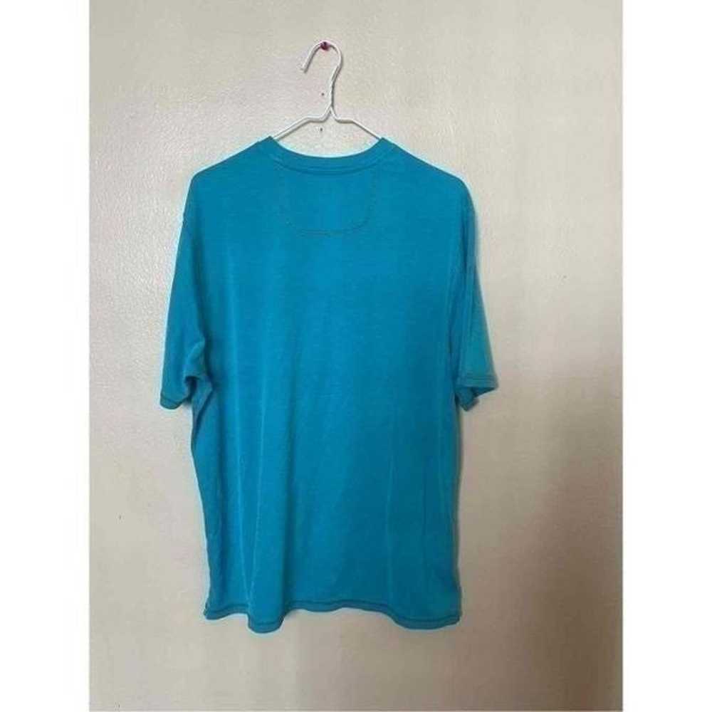 Tommy Bahama Men's T Shirt Blue Size  Medium 100%… - image 4