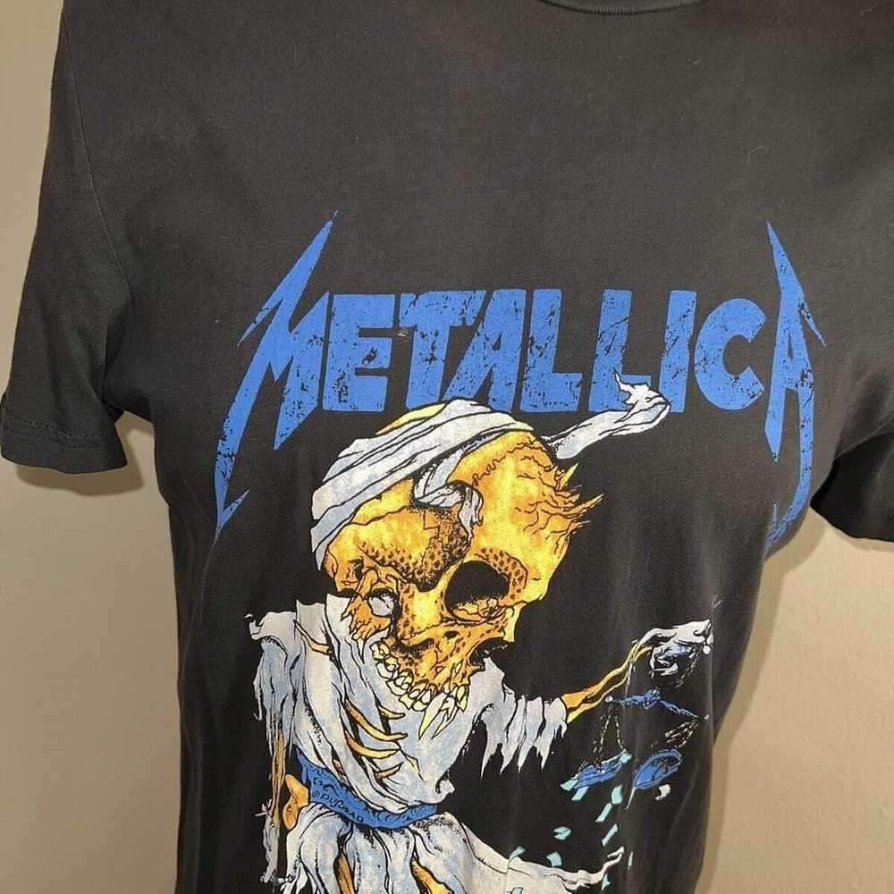 H&M divided T-shirt Metallica Graphic Men’s Size … - image 2