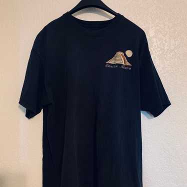 Embroidered Cancun Mexico Pyramid T-Shirt XL - image 1