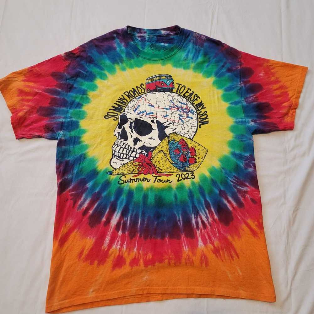 Dead and Company Final Tour Tie Dye Shirt - image 1