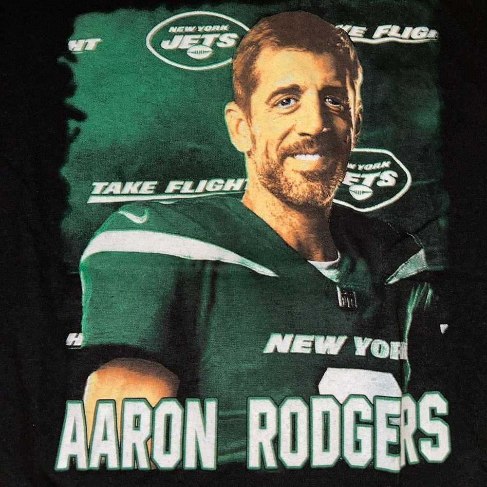 Aaron Rodgers New York Jets T-Shirt - image 3