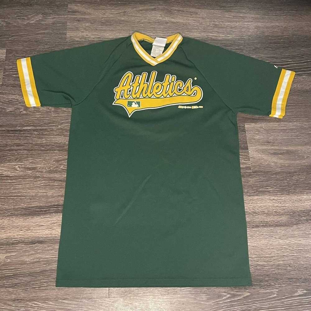 Vtg 1999 Oakland As Athletics Jersey Shirt Mens S… - image 1