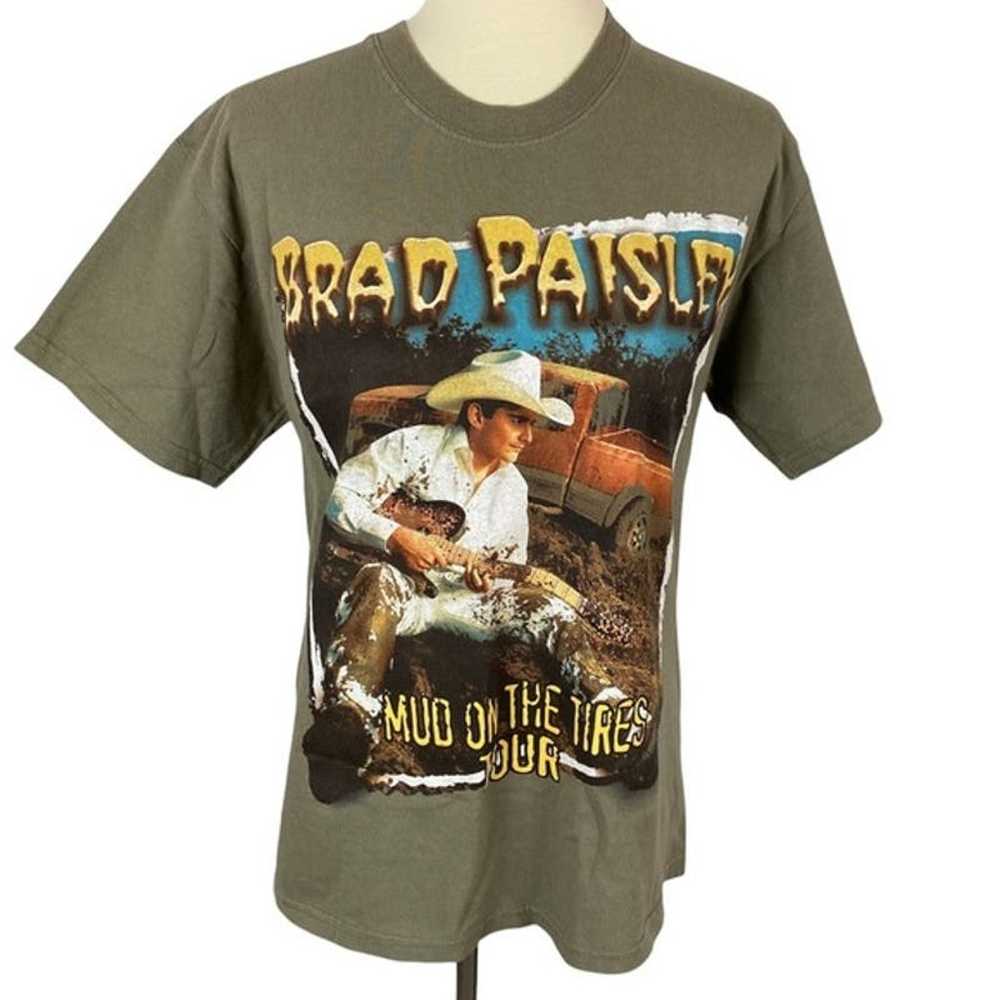 Vintage Brad Paisley Mud On The Tires Tour Countr… - image 1