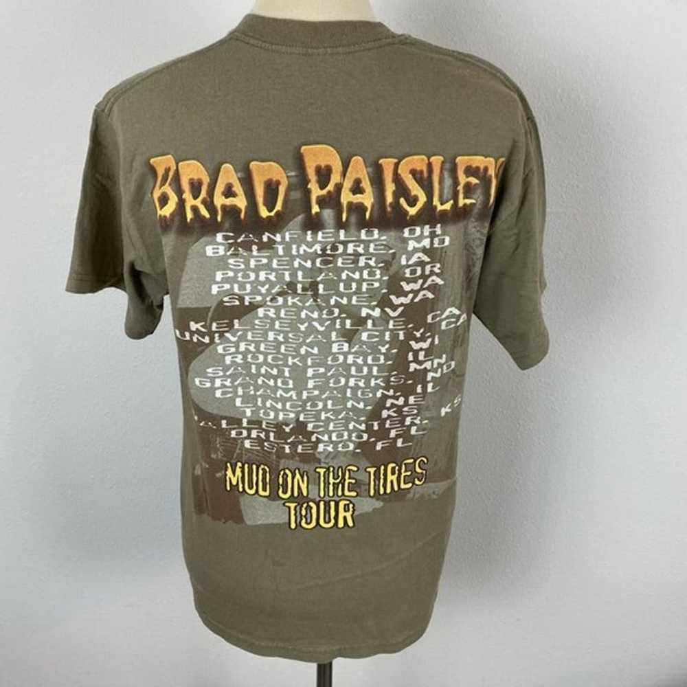 Vintage Brad Paisley Mud On The Tires Tour Countr… - image 2