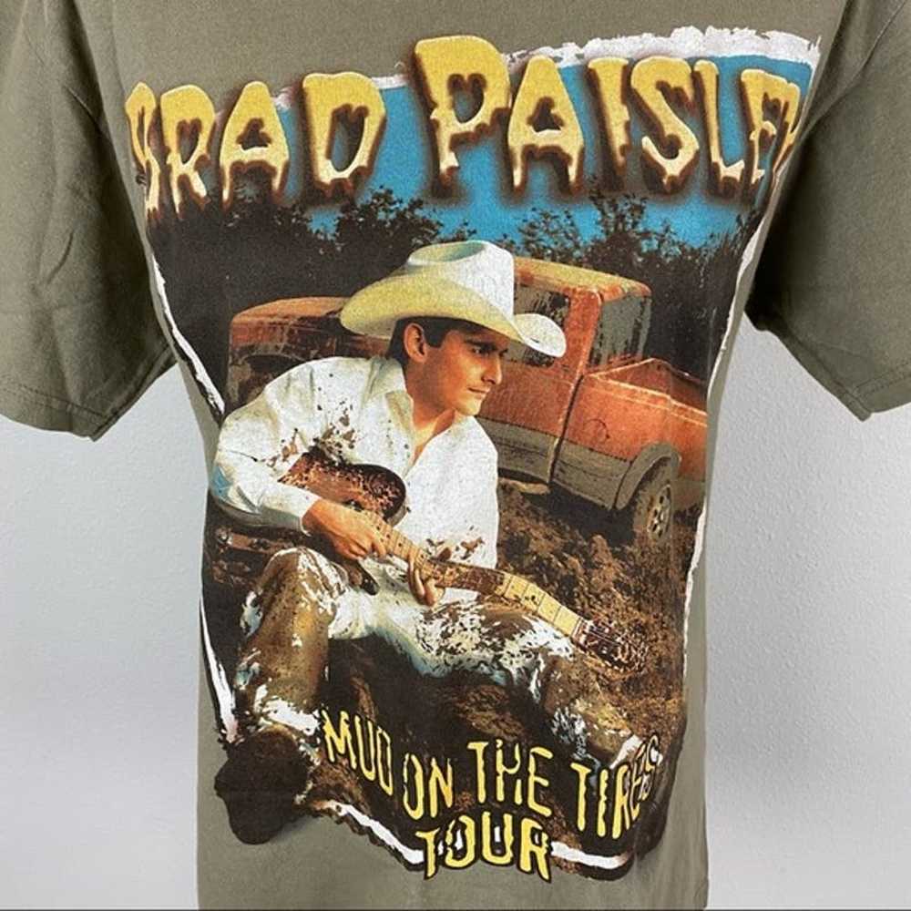 Vintage Brad Paisley Mud On The Tires Tour Countr… - image 3