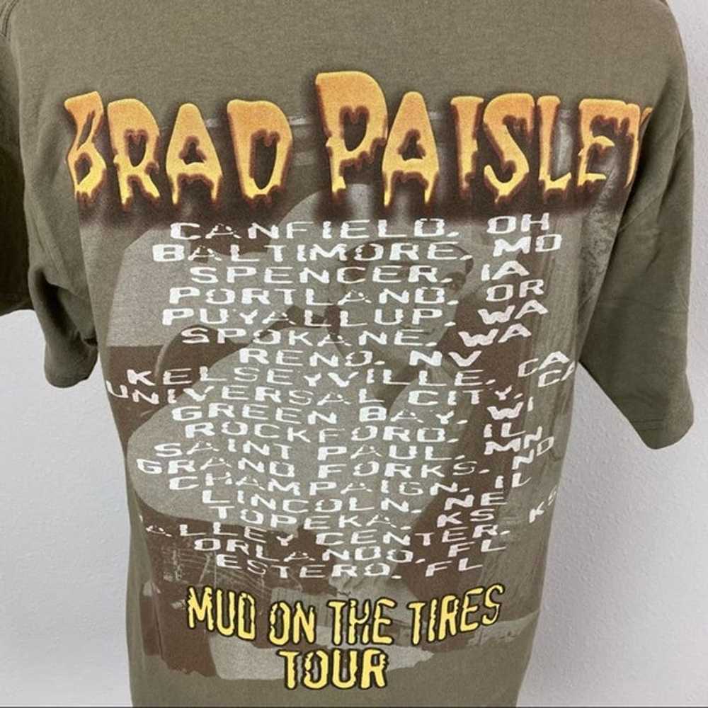 Vintage Brad Paisley Mud On The Tires Tour Countr… - image 4