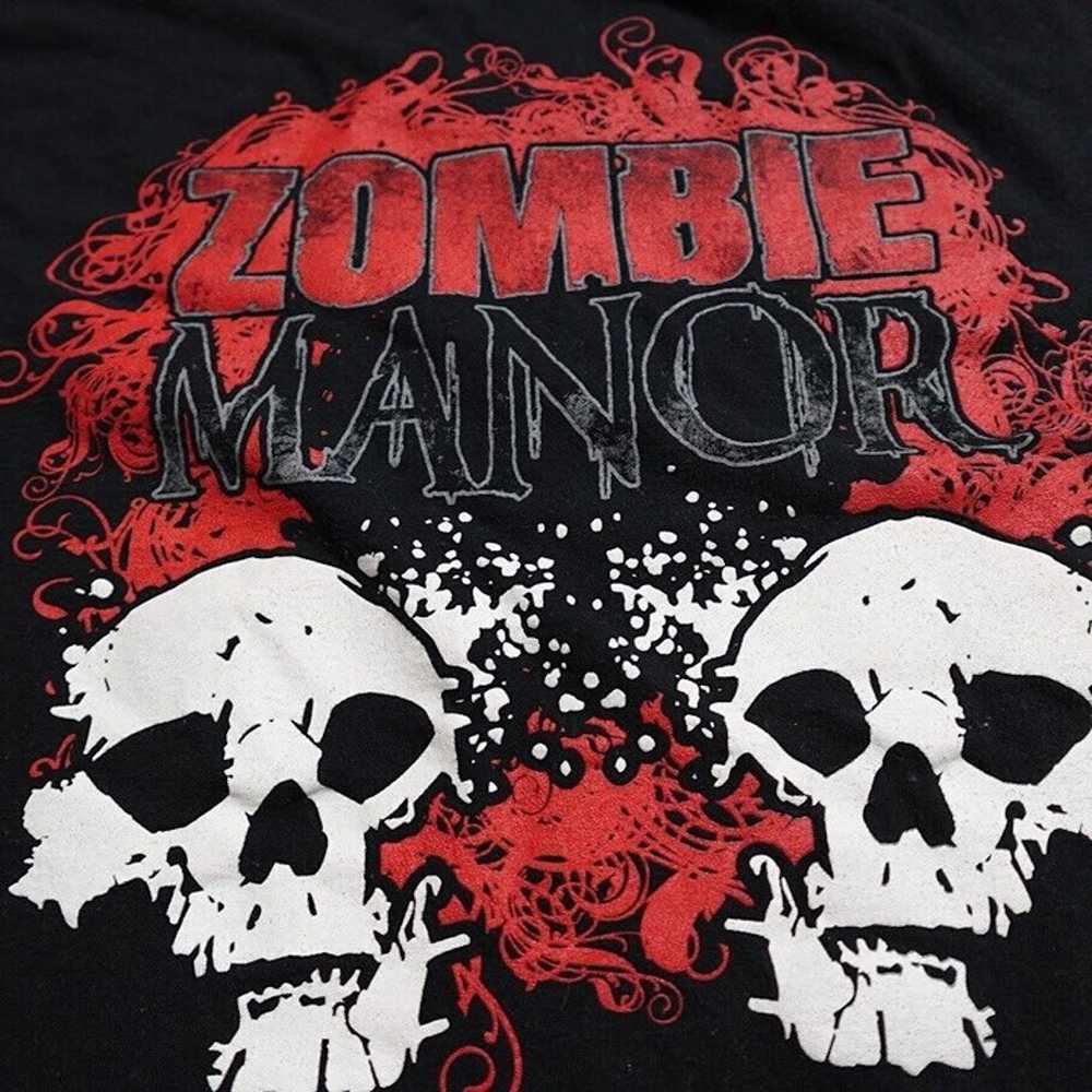Zombie Manor Tastes Like Chicken Anvil Shirt Men'… - image 6
