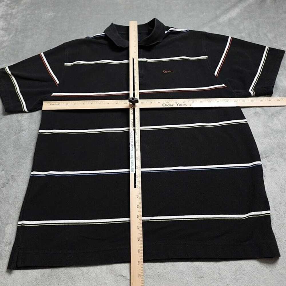 Kani Gold Shirt Men's Size 2X Black Stripe Collar… - image 8