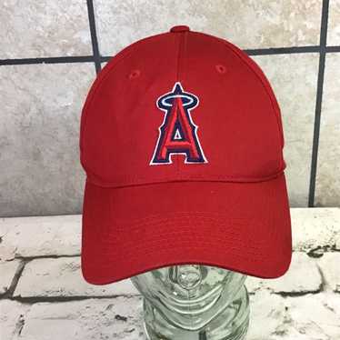 MLB MLB LA Angels Los Angeles Red Ballcap Hat Str… - image 1