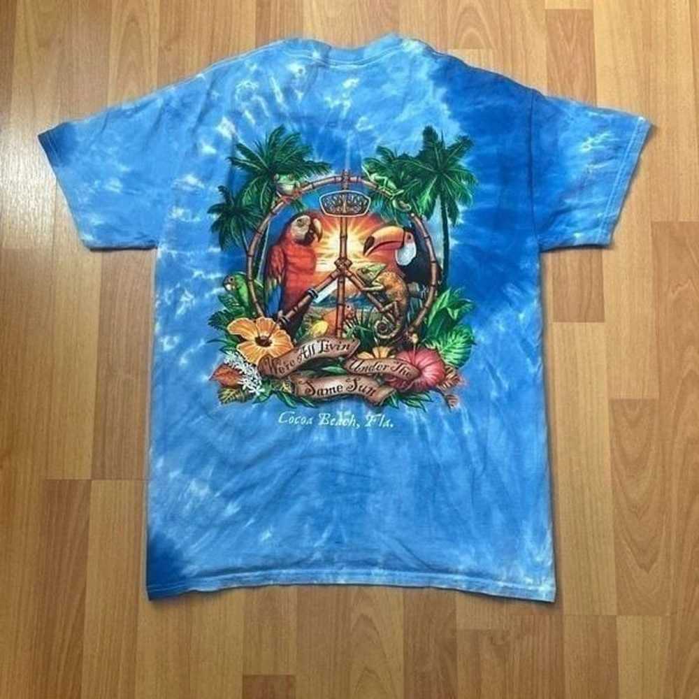 Vintage Y2K Ron Jon Surf Shop T Shirt Tie Dye Coc… - image 1