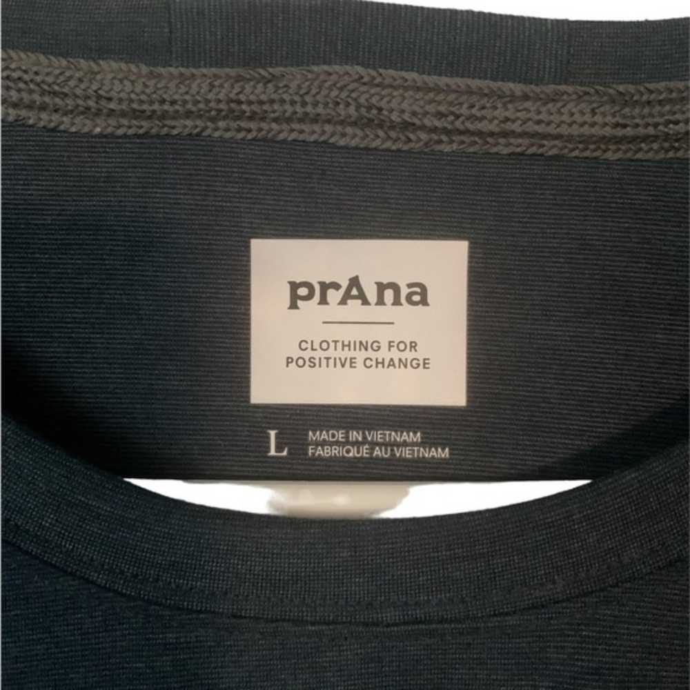 Prana blue long sleeve t-shirt Size Large - image 4