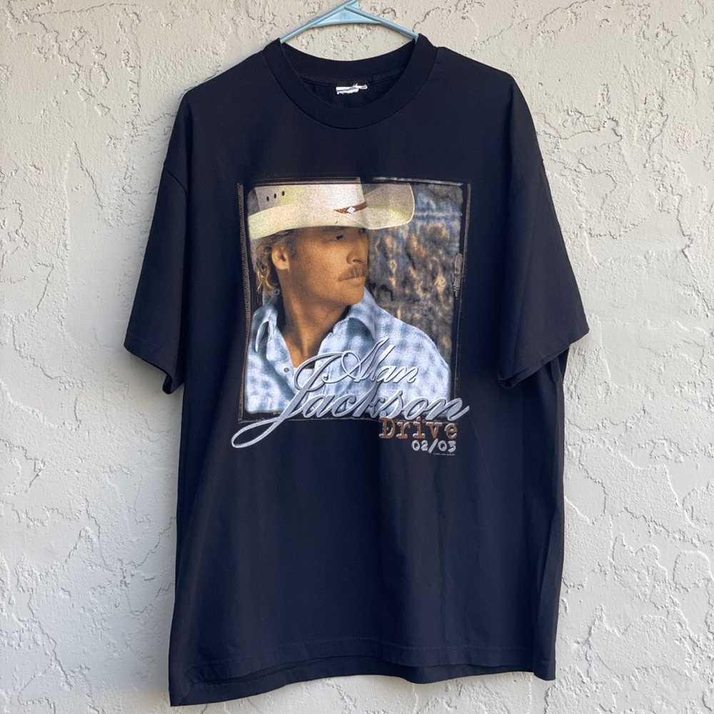 Vintage Alan Jackson Concert Shirt ~ Drive Tour 0… - image 1