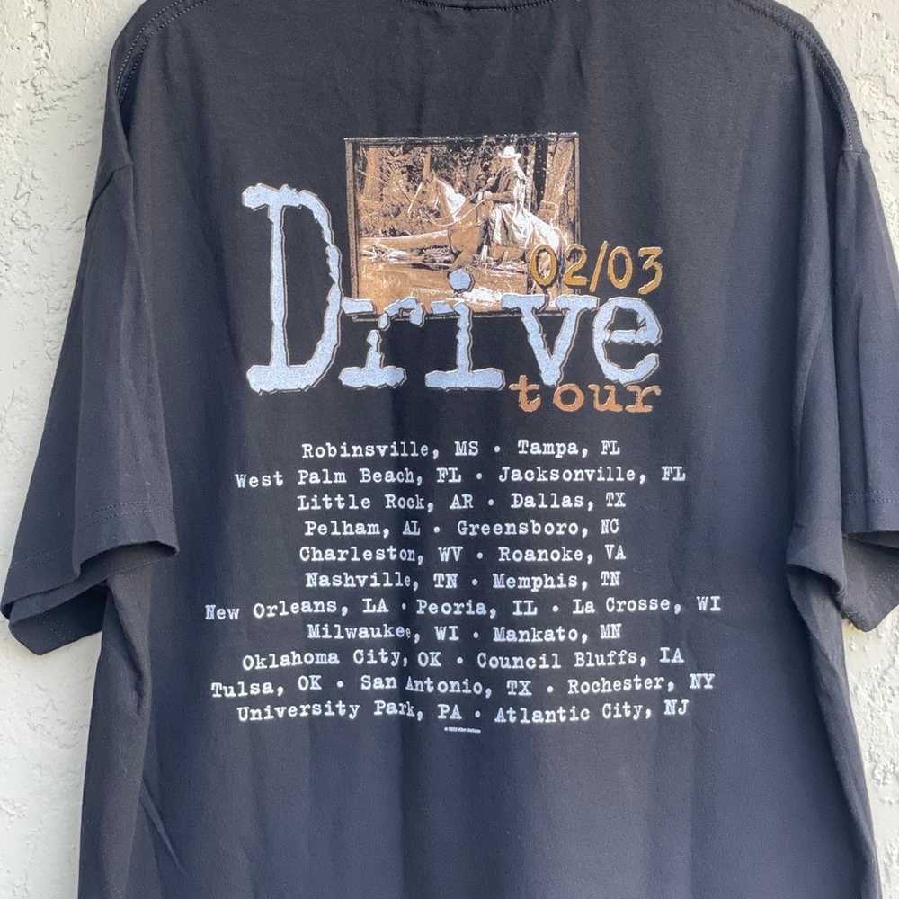 Vintage Alan Jackson Concert Shirt ~ Drive Tour 0… - image 8