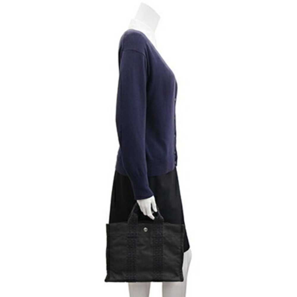 Hermès Herline cloth handbag - image 7
