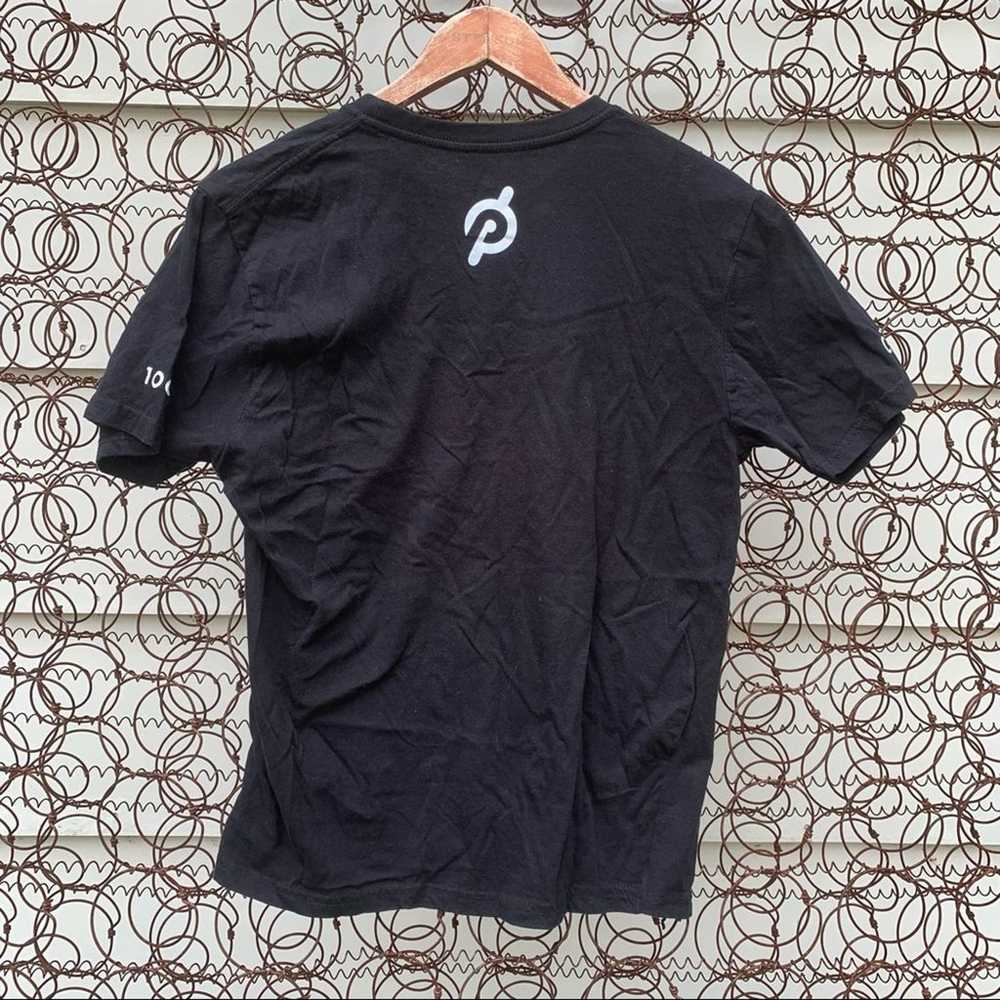 Peloton Century 100 black short sleeve T-shirt SM… - image 5