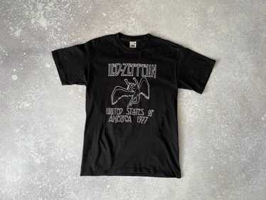Band Tees × Led Zeppelin × Rock T Shirt Vintage 2… - image 1