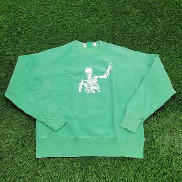 Champion Vintage Y2K Champion Skeleton Art Sweats… - image 1