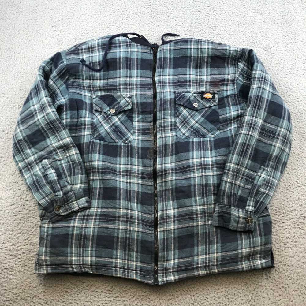 Dickies VTG Dickies Flannel Shirt Jacket Adult XL… - image 1