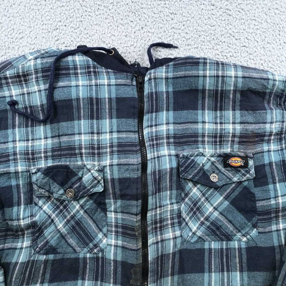 Dickies VTG Dickies Flannel Shirt Jacket Adult XL… - image 3