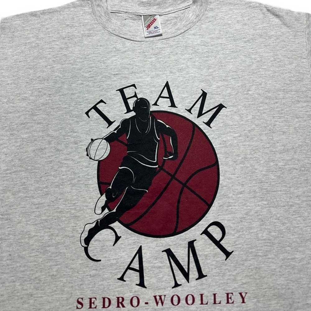 Vintage Basketball Team Camp T-Shirt - image 3