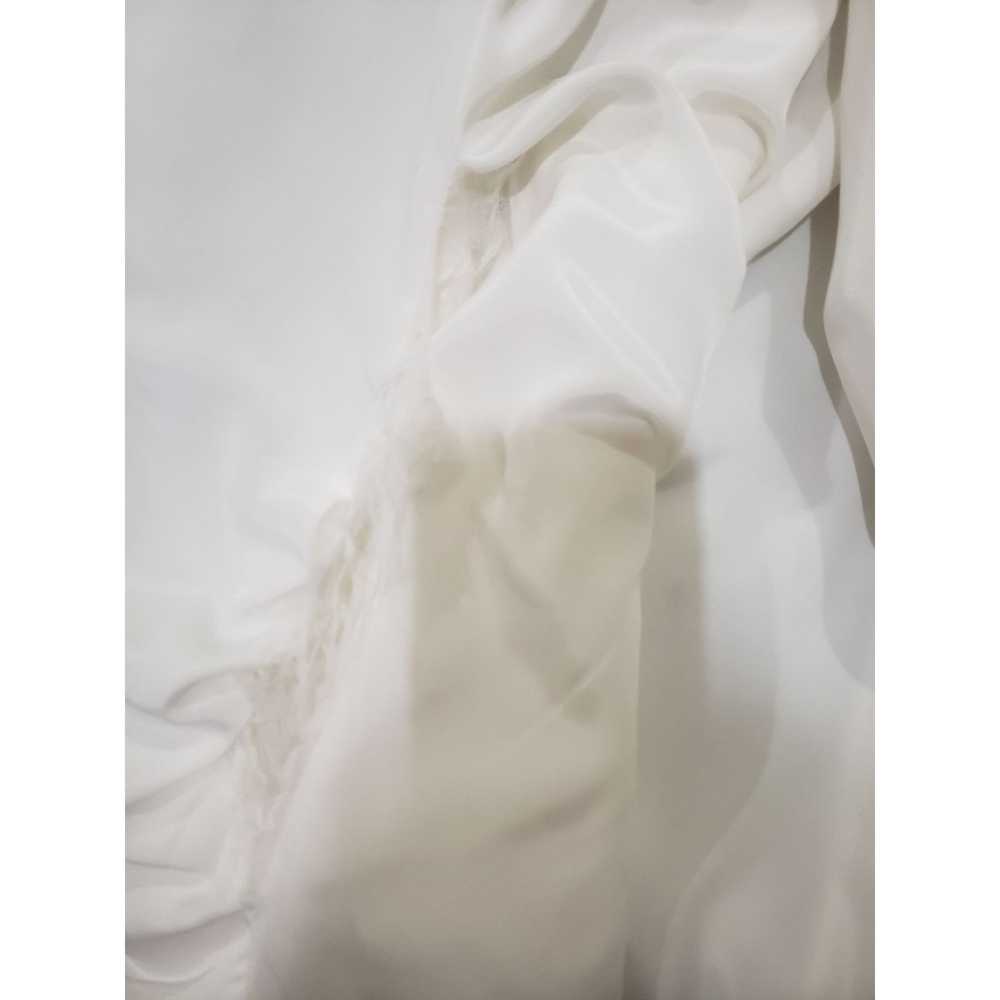 Dior Christian Dior Vintage Cream Satin Quilted D… - image 11