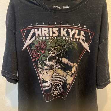 Affliction T-Shirt Chris Kyle Men’s 3XL NWOT - image 1