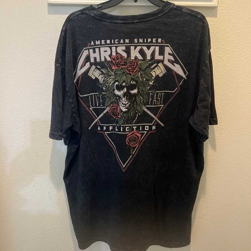 Affliction T-Shirt Chris Kyle Men’s 3XL NWOT - image 3