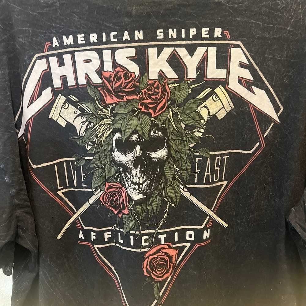 Affliction T-Shirt Chris Kyle Men’s 3XL NWOT - image 4