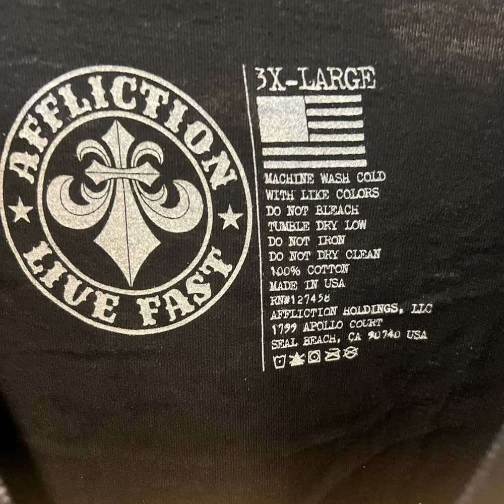 Affliction T-Shirt Chris Kyle Men’s 3XL NWOT - image 5