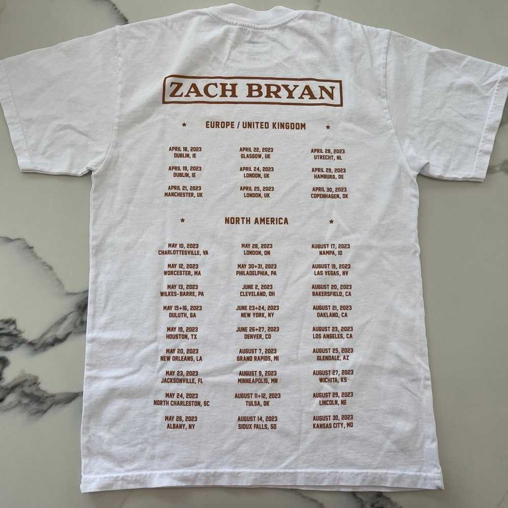 Zach Bryan Official Tour Shirt - image 2