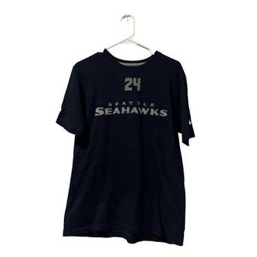 Seattle Seahawks Marshawn Lynch Nike #24  Large T-