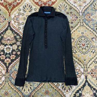 トップス katharine hamnett london crash knit 1990s Katharine Hamnett Logo Sweatshirt with Articulated
