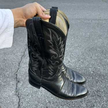 Streetwear × Vintage vintage black leather boots