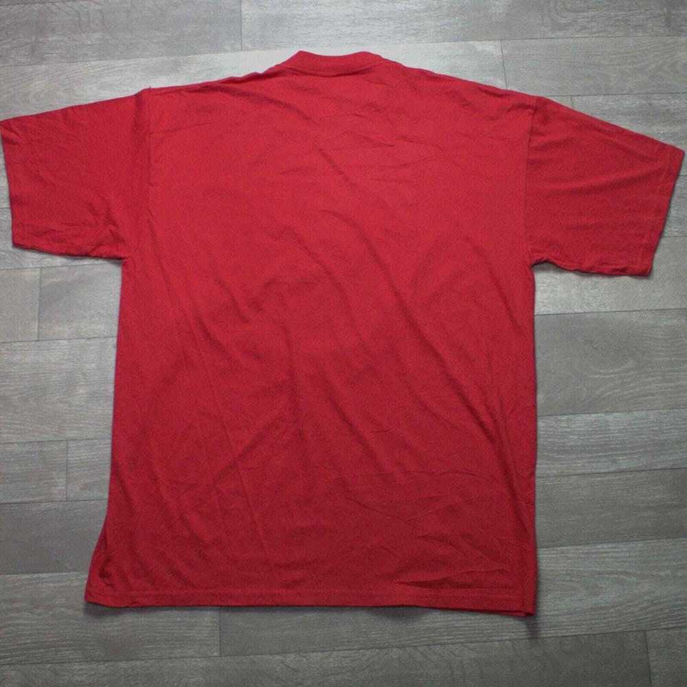 Vintage Tultex Nebraska Huskers T-Shirt 98 Fed Ex… - image 4