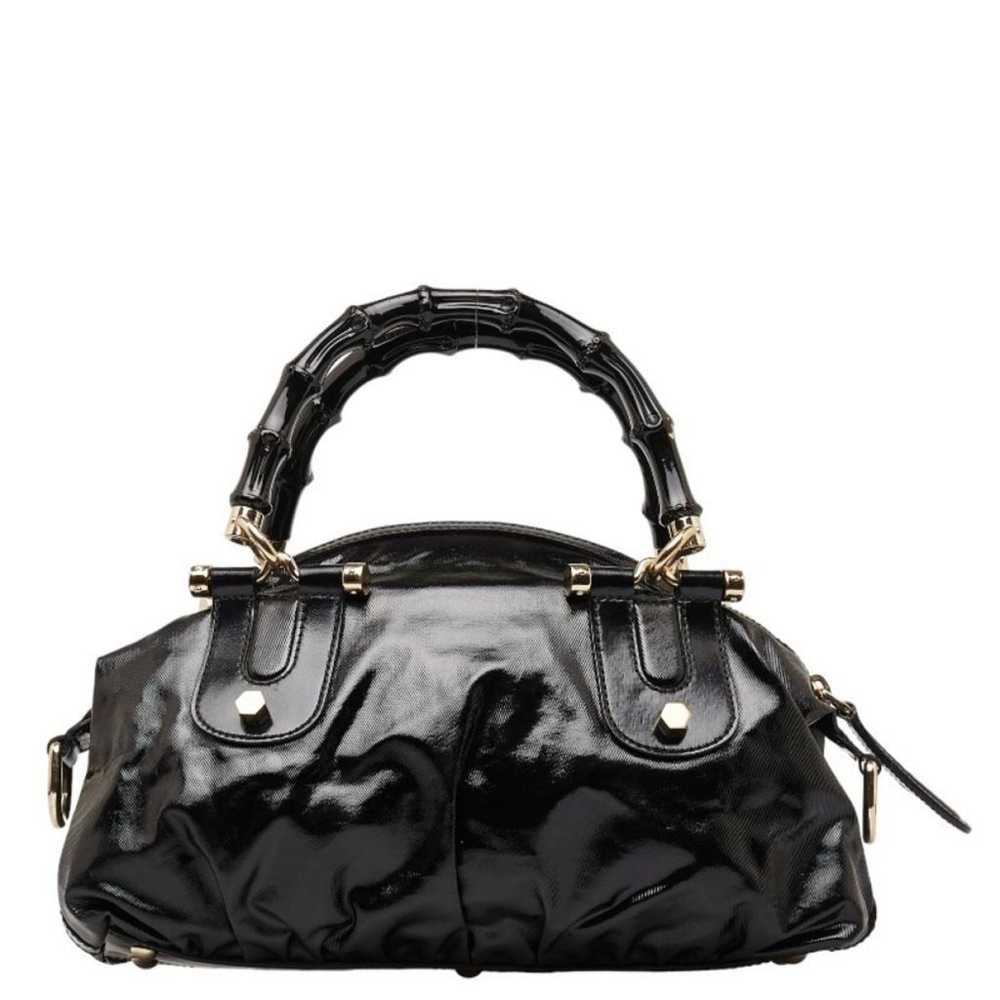 Gucci Bamboo cloth handbag - image 4