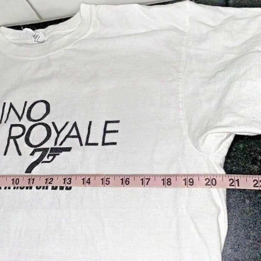 007 Casino Royale Movie Promo Vintage Shirt L Jam… - image 6