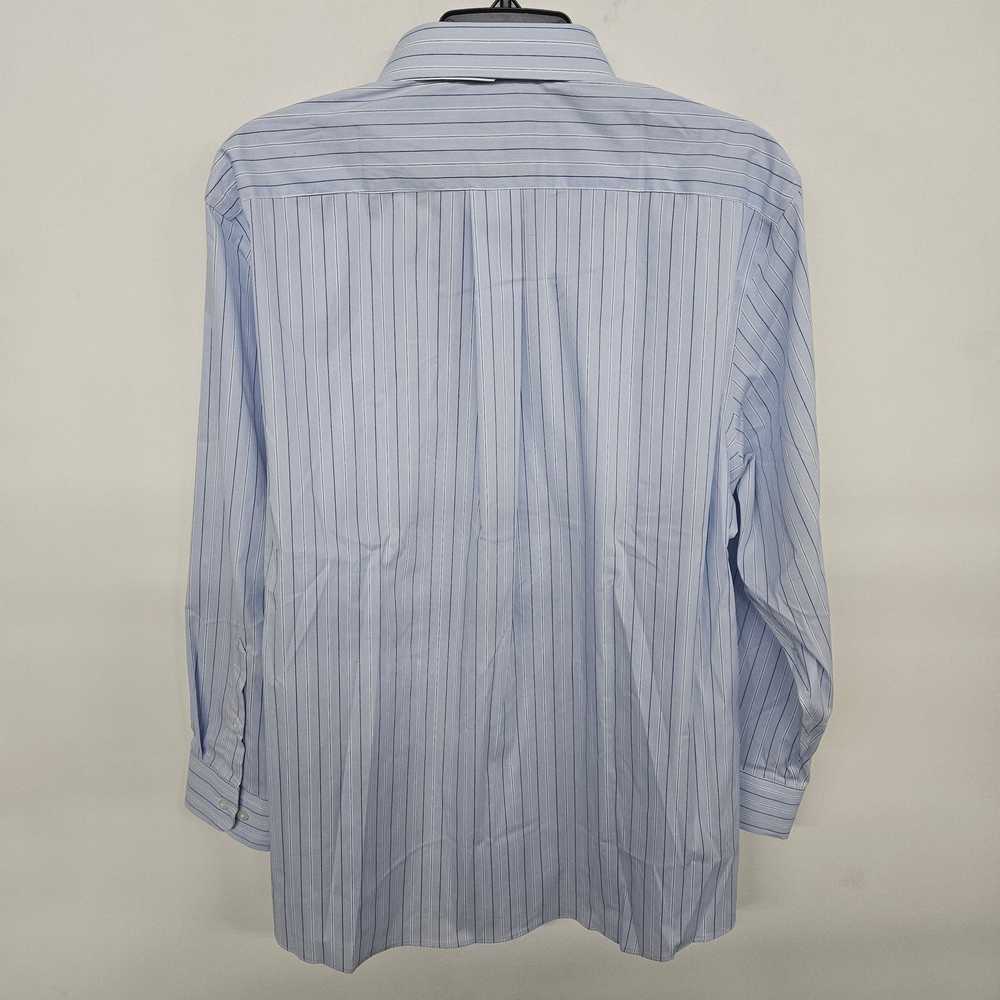 Stafford Long Sleeve Blue Button Up Shirt - image 3