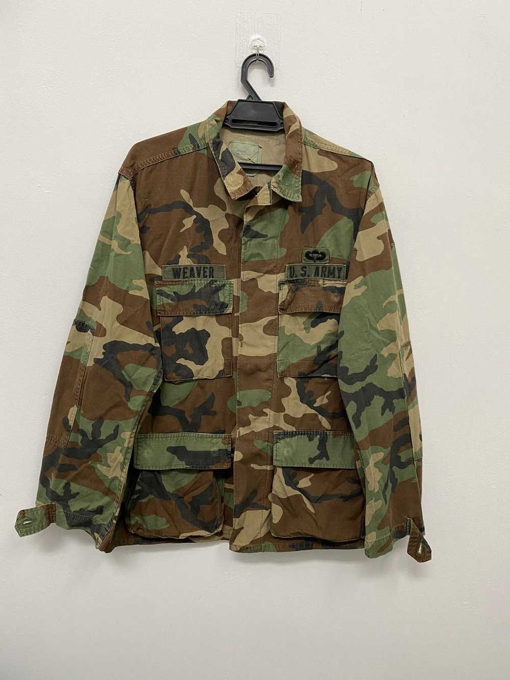 Us Issue × Usmc × Vintage MARINE WOODLAND CAMOUFL… - image 1