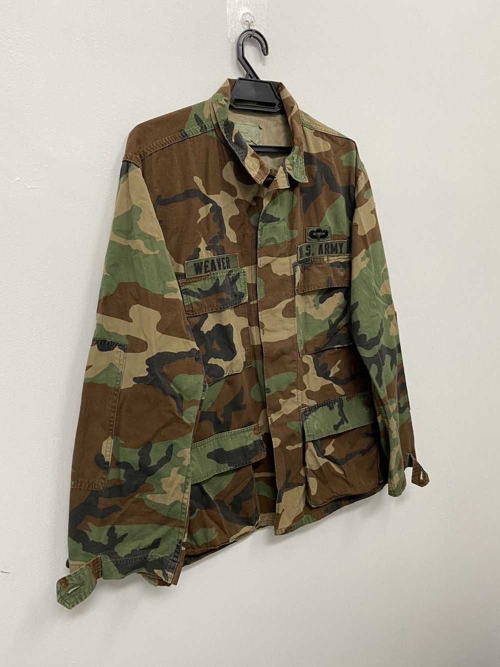 Us Issue × Usmc × Vintage MARINE WOODLAND CAMOUFL… - image 2