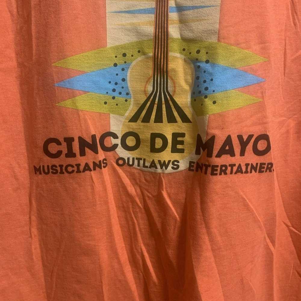 Moes Southwest Grill Cinco De Mayo T Shirt Large … - image 3