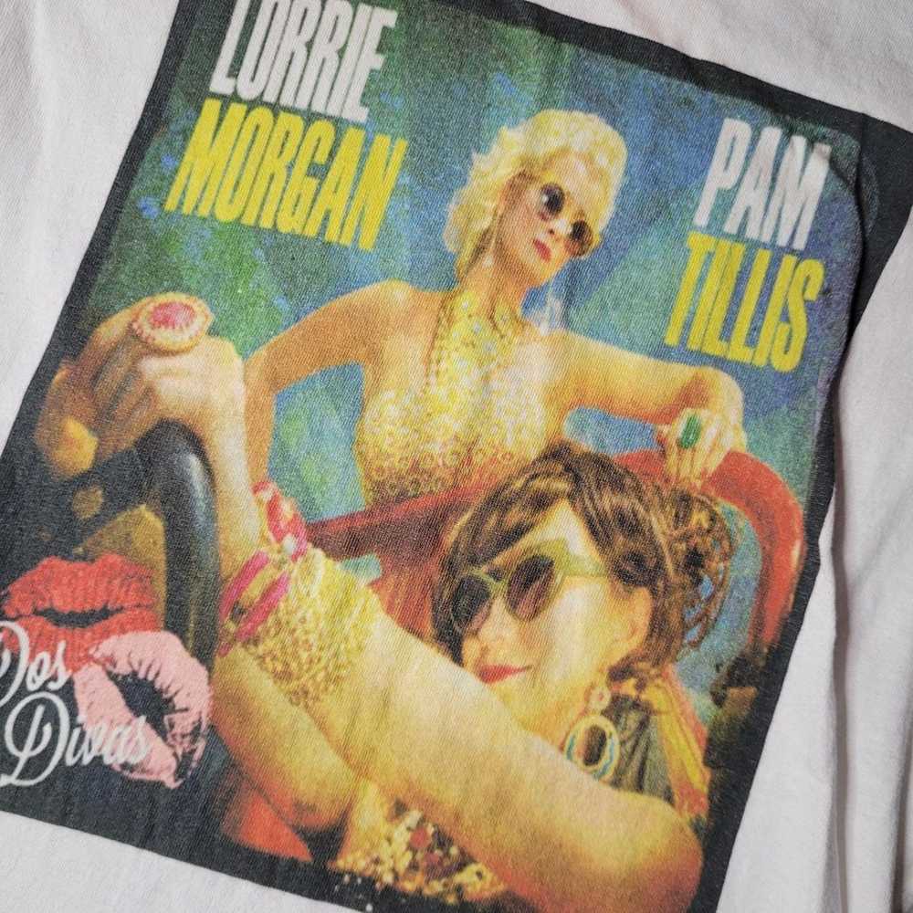 Lorrie Morgan Pam Tillis Vintage T-Shirt - image 2