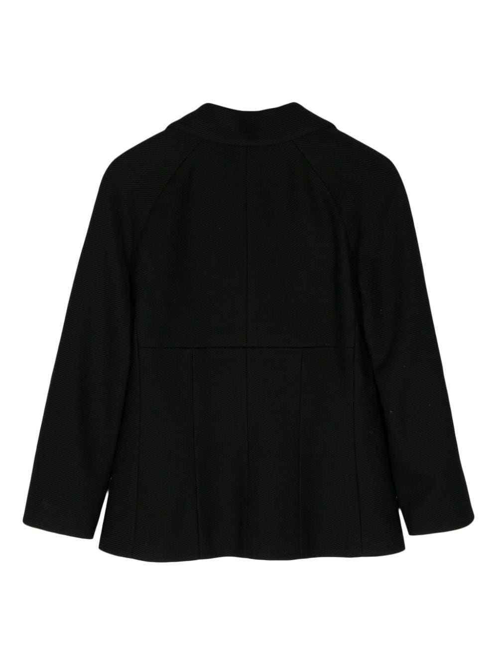 CHANEL Pre-Owned 2000 zip-up mesh jacket - Black - image 2